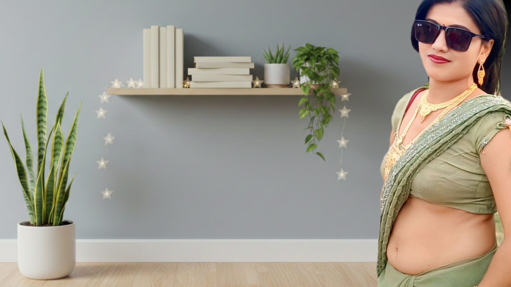 "YouTube video kaise banaye guide में इस्तेमाल किया गया simple background setup जो वीडियो रिकॉर्डिंग के लिए best background दिखाता है।"