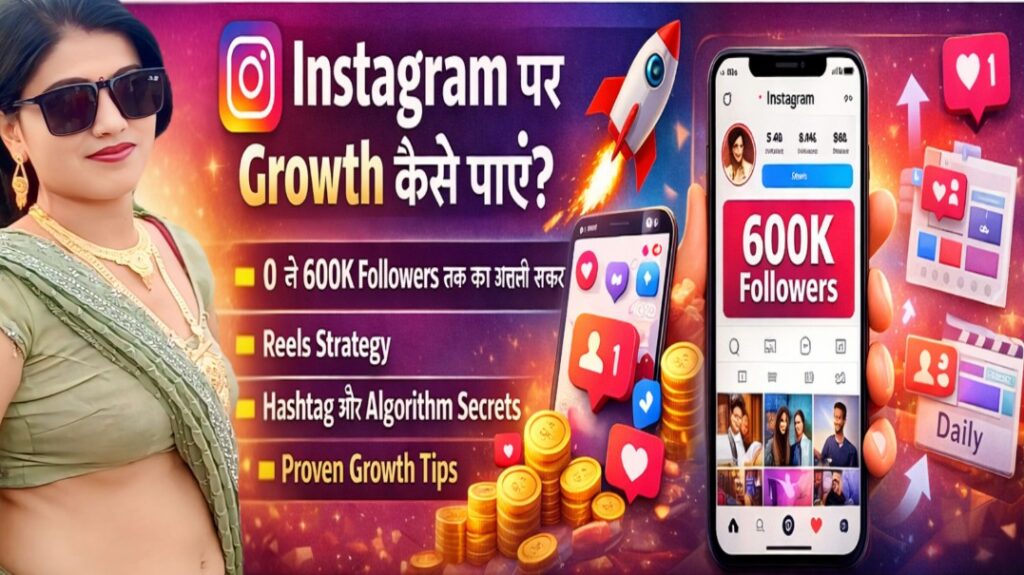 Instagram par growth kaise paye