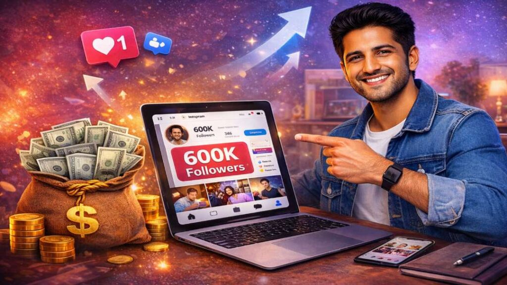 Instagram growth real experience – 500K followers journey Hindi