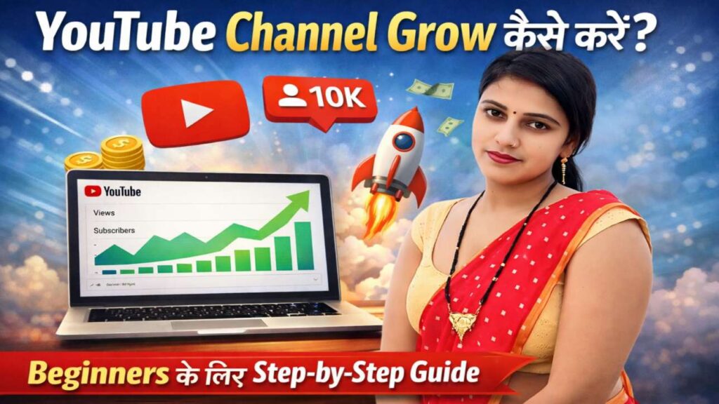 YouTube Channel Grow Kaise Kare? Beginners Ke Liye Step-by-Step Complete Guide