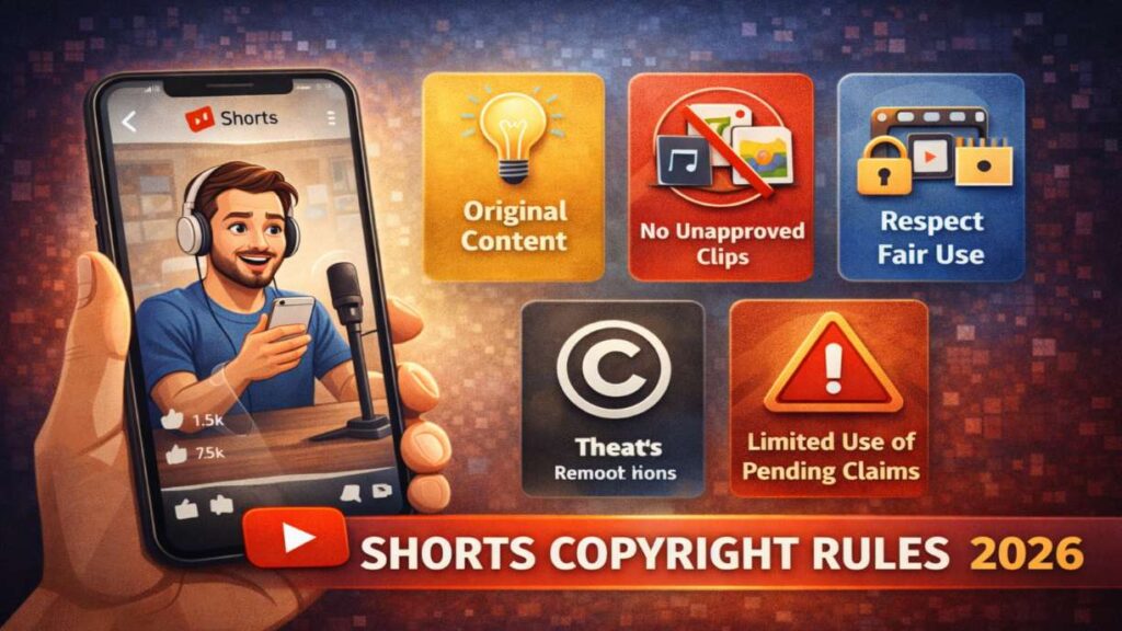 YouTube Shorts copyright rules 2026 complete guide
