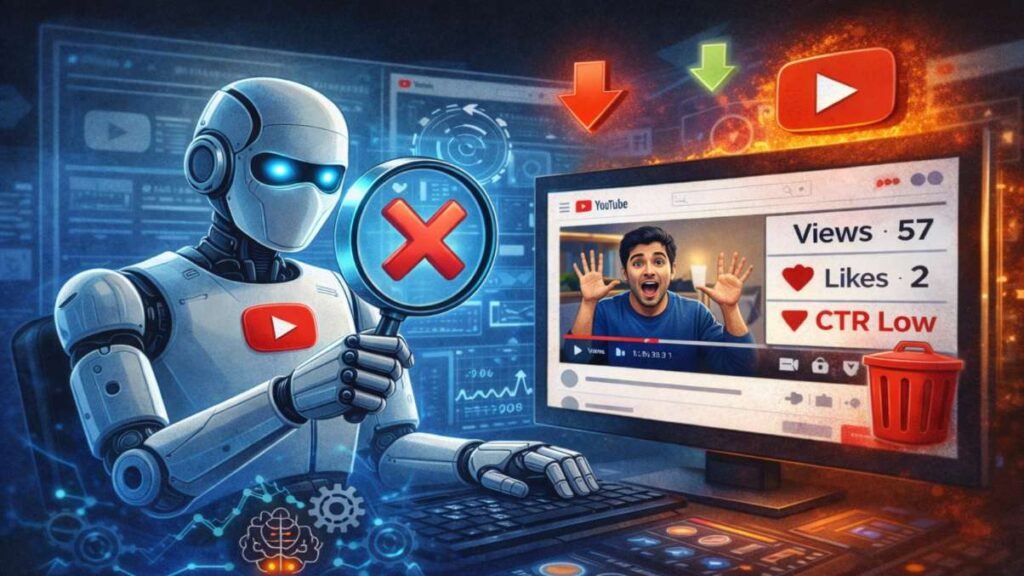 YouTube एल्गोरिदम कम व्यूज़ वाली वीडियो को कैसे जाँचता है
